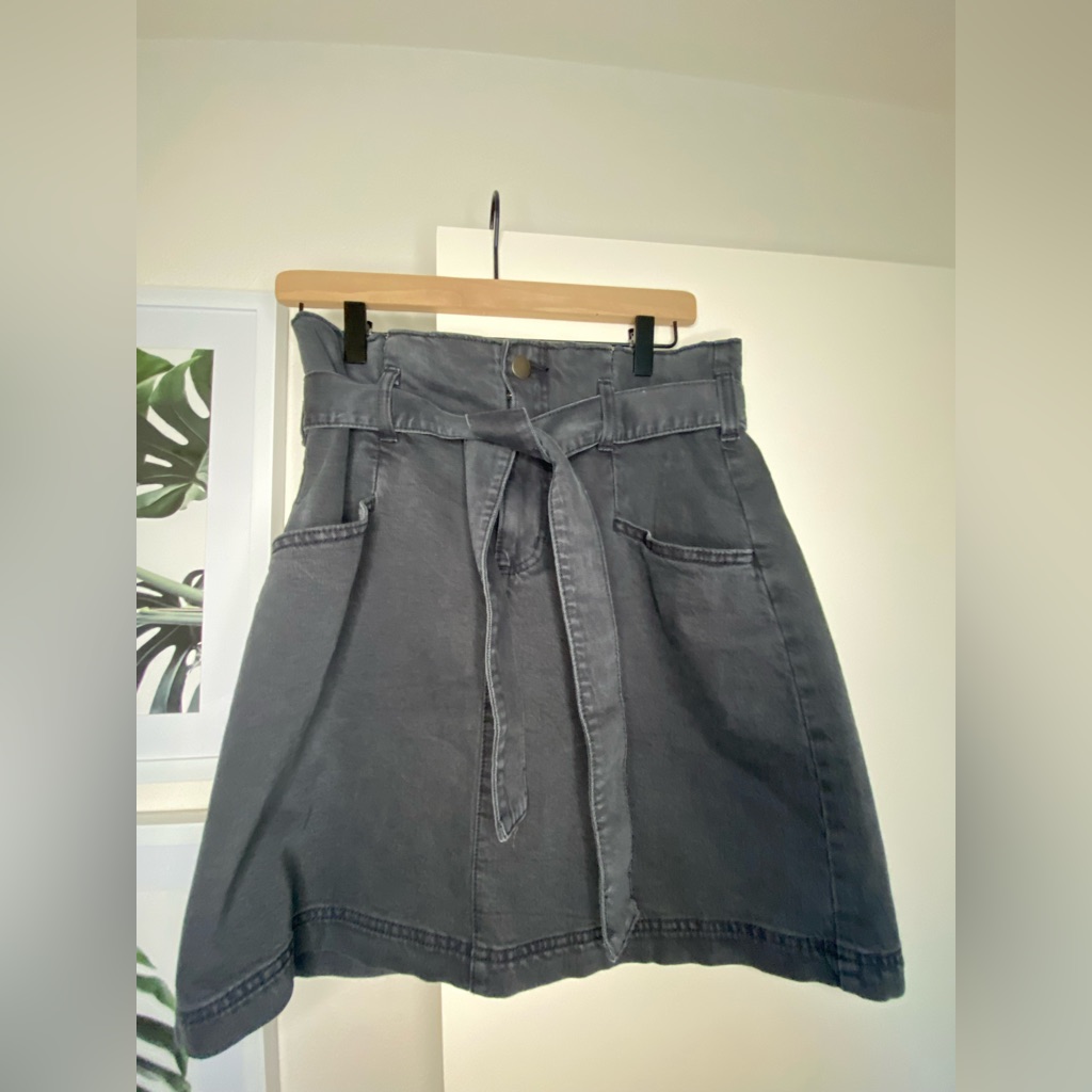 Universal Thread Black Jean Skirt
